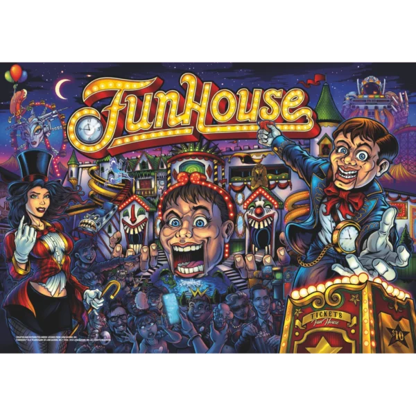 Funhouse Remake Pinball Machine – Midnight Limited Edition - Image 4